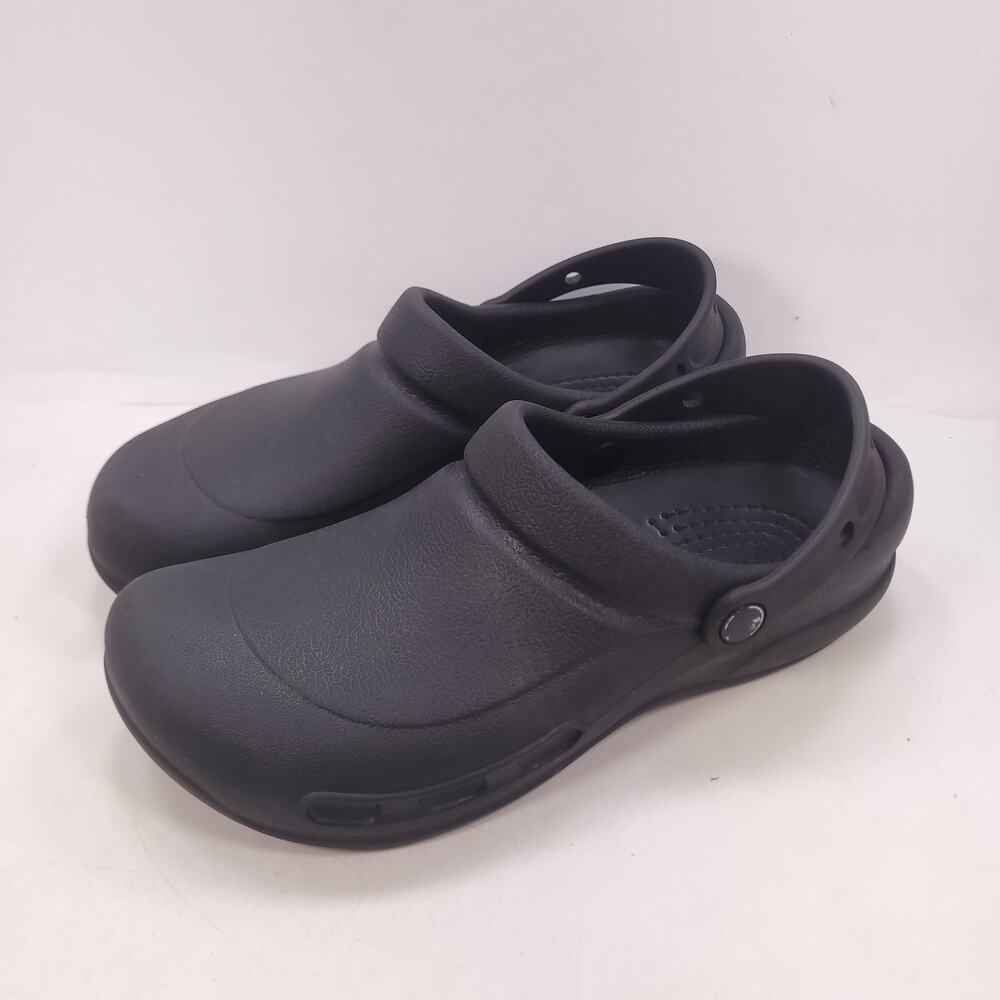 Crocs Classic Casual Heel Strap Comfort Mule Clog Womens Size 10 Mens 8 Black